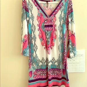 Spring colorful dress